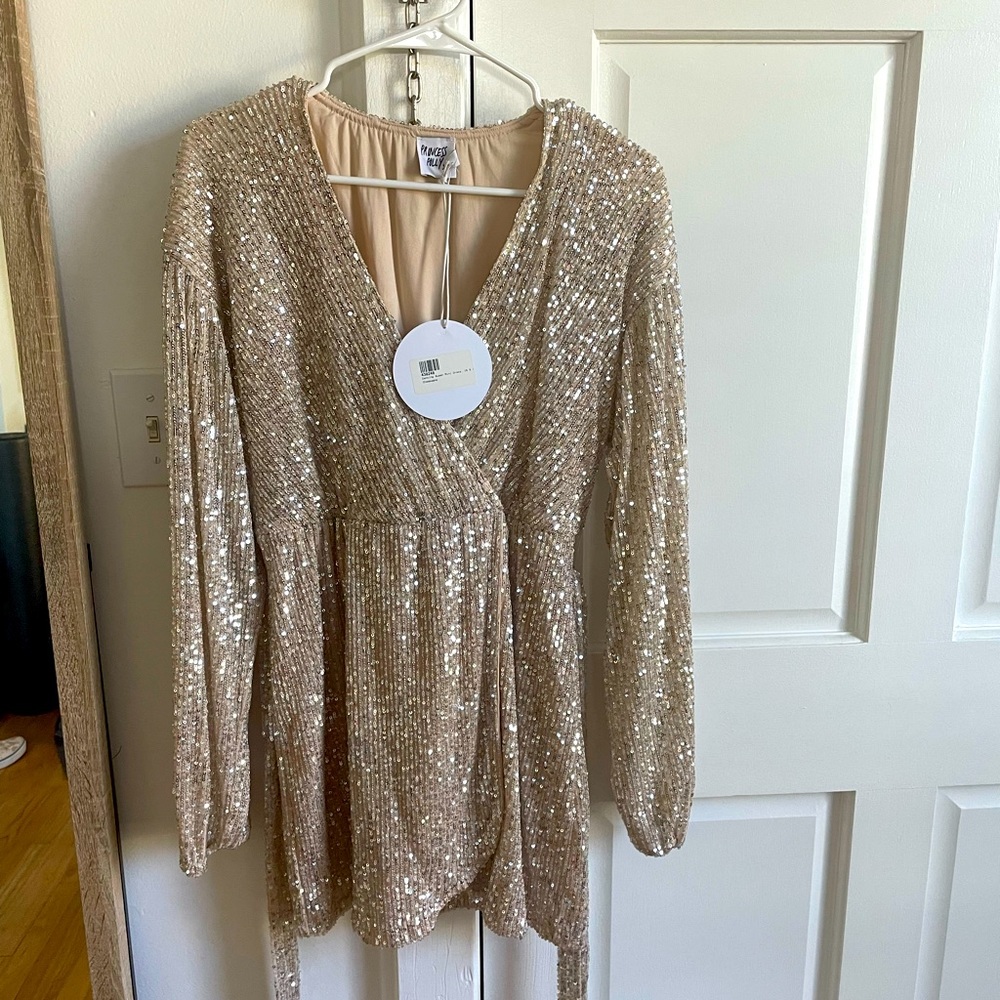 Princess Polly Dancing Queen Mini Dress